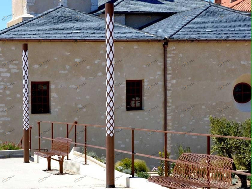 GHM-ECLATEC Светодиодный уличный фонарь из металла Kea sun-id-1506367