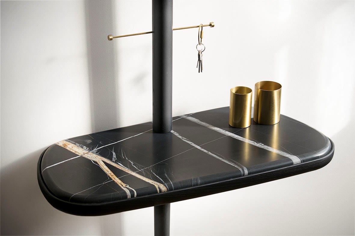 Мраморное зеркало Sahara Noir для входа NOMON Moments ARCH-00110027 - Вид №2