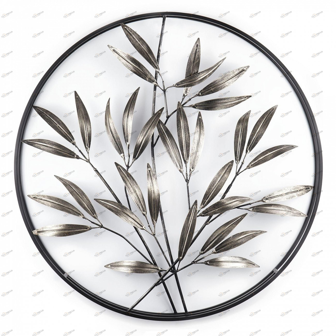 Декоративное настенное панно Bambuc ANKONA  217808 Серый;черный 