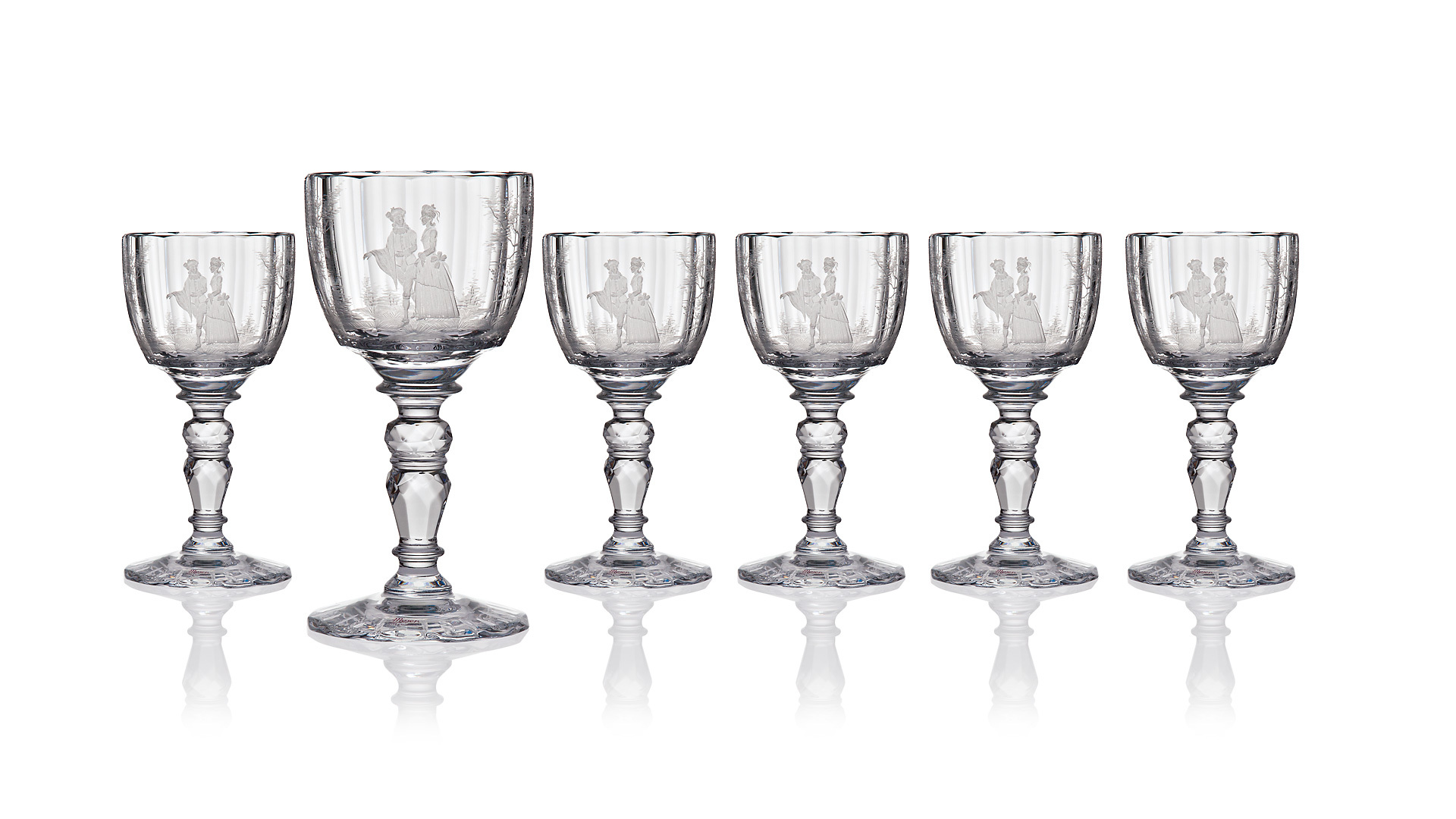 72138 Moser Набор из 6 бокалов для красного вина 210мл "Мария Терезия" п/к Хрусталь бессвинцовый  - Вид №2
