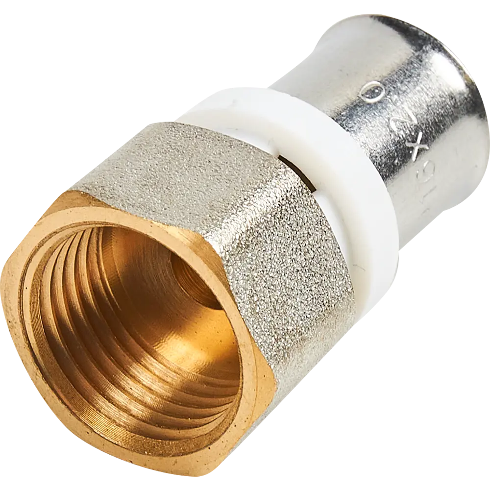 Муфта комбинированная Aquasfera 1/2"x16 мм ВР никелированная латунь 027-8788 STLM-2042712