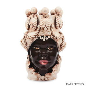 200654-77 ABHIKA ВАЗА MORO LADY BIG DK.BROWN