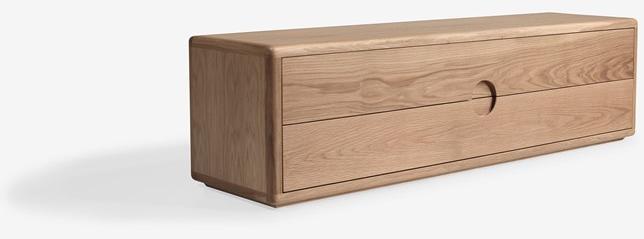 Fuschini Тумба под телевизор из массива дерева с ящиками Carlota Santreyd sun-id-1405744 - Вид №1