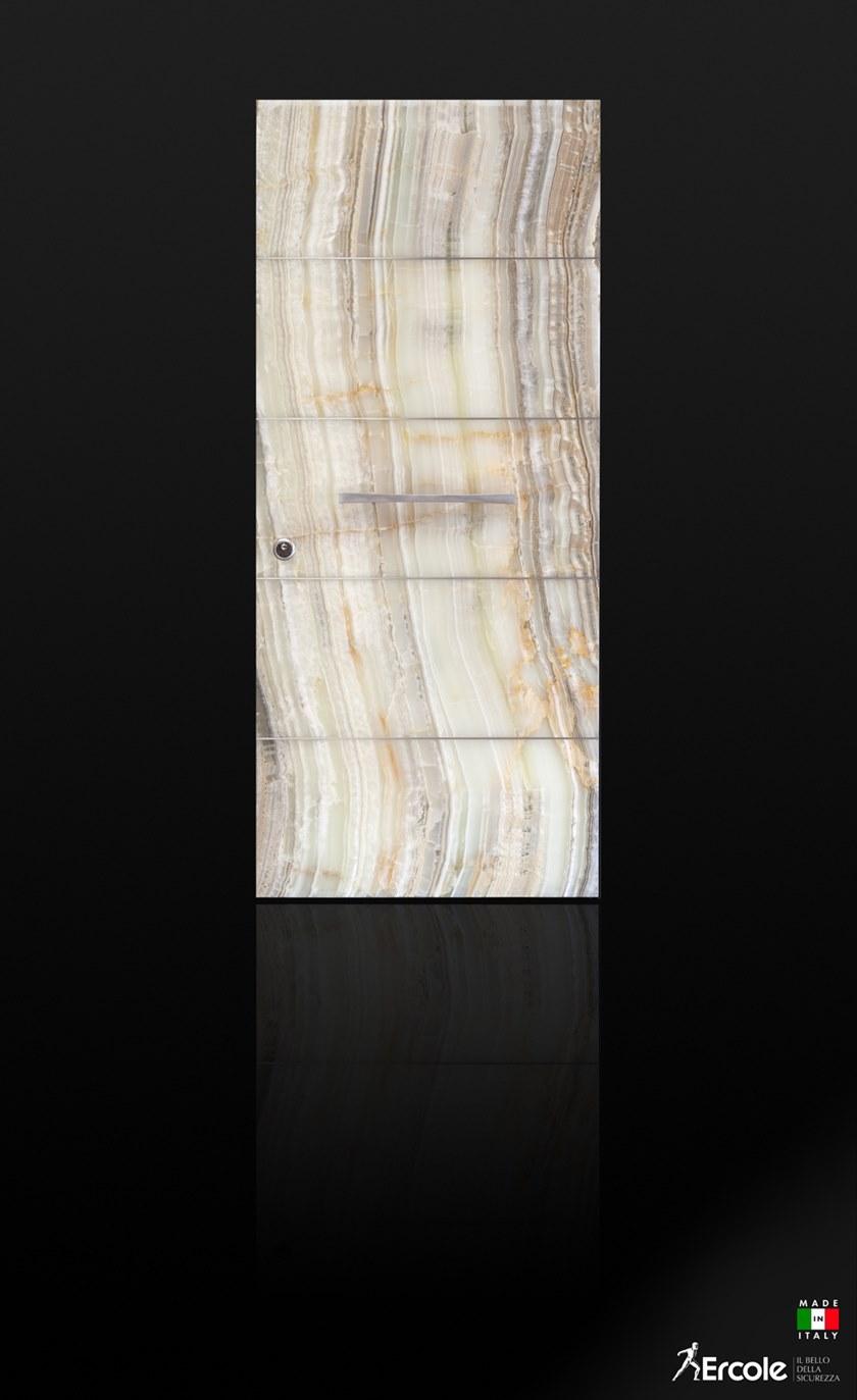 Ercole Бронированная распашная дверь из оникса с подсветкой sun-id-1392951 - Вид №2