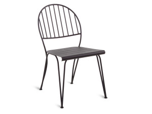 Железный садовый стул