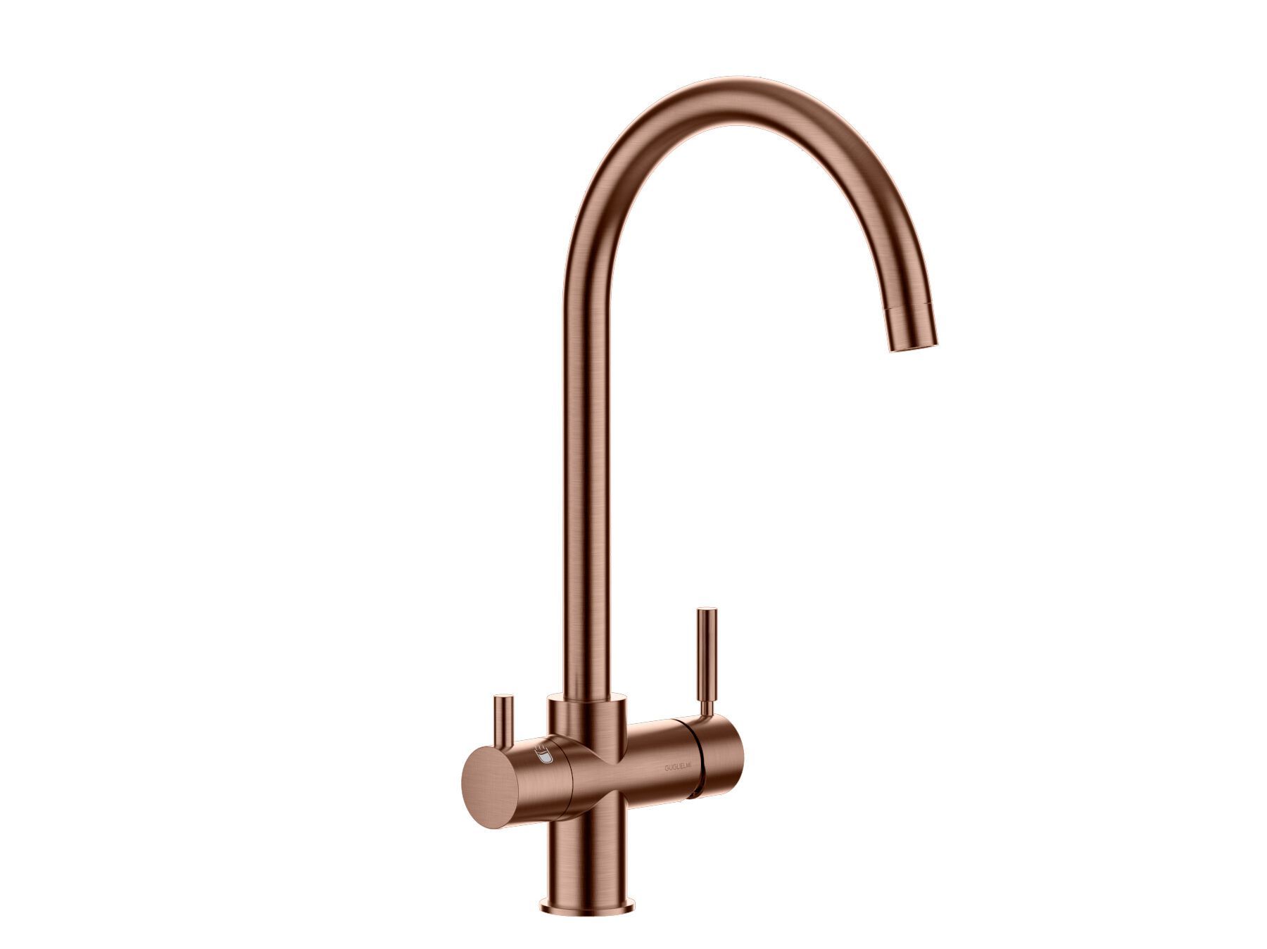 Однорычажный смеситель для кухни с поворотным изливом GUGLIELMI RUBINETTERIE чистый ARCH-00007139 - Вид №2
