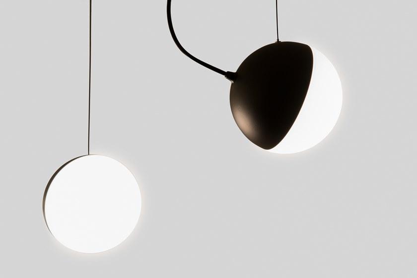 Milan Iluminacion Подвесной светильник из стали с прямым светом в современном стиле Half sun-id-1432559 - Вид №12