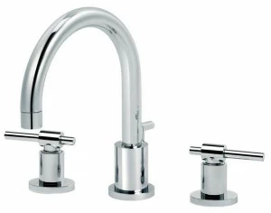 rvb Смеситель для раковины на 3 отверстия с раздельными розетками Dynamic 4027.11.45