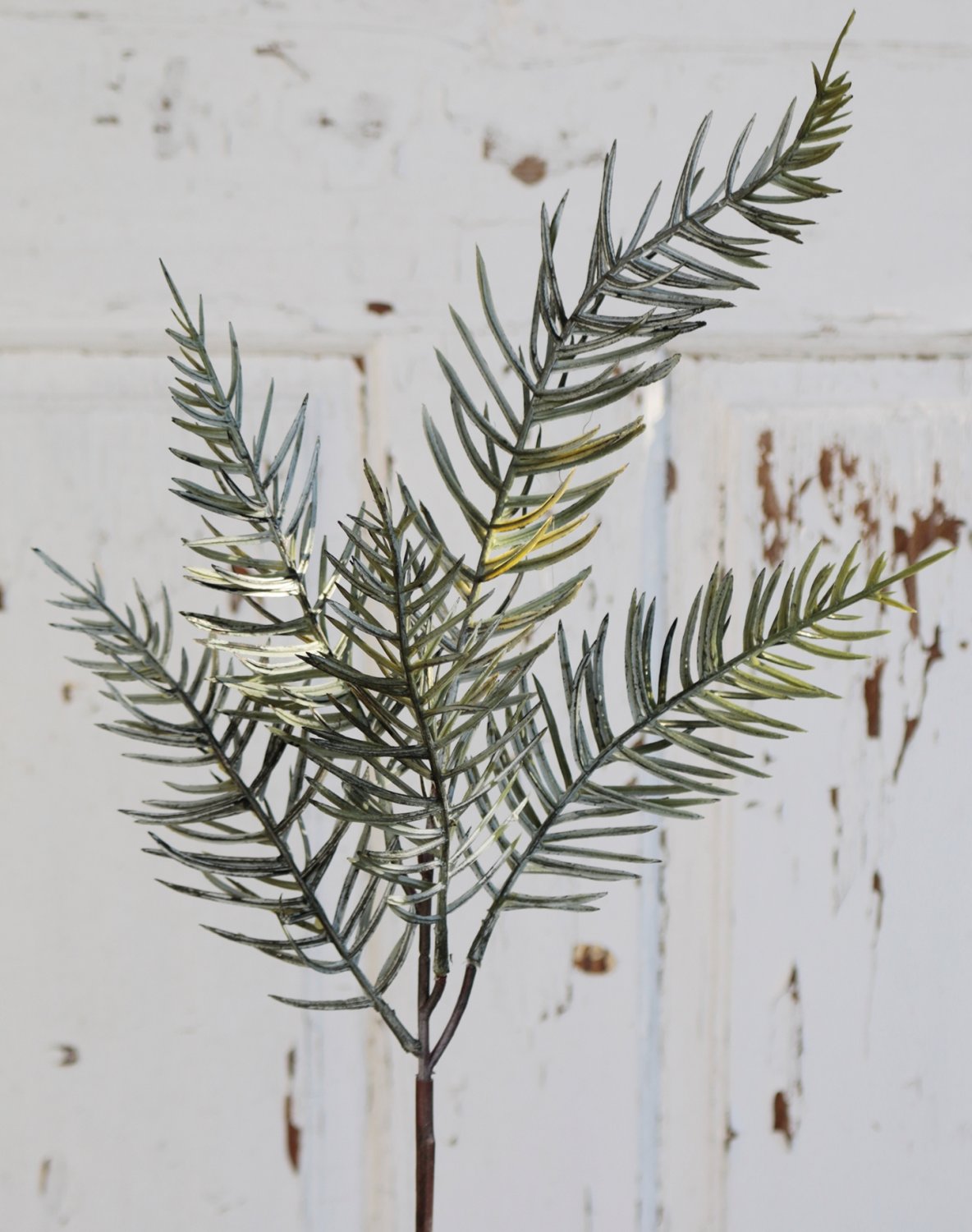 1161 888 a3 Ветка искусственного кипариса, 75 см, темно-зеленая H-andreas  - Вид №2