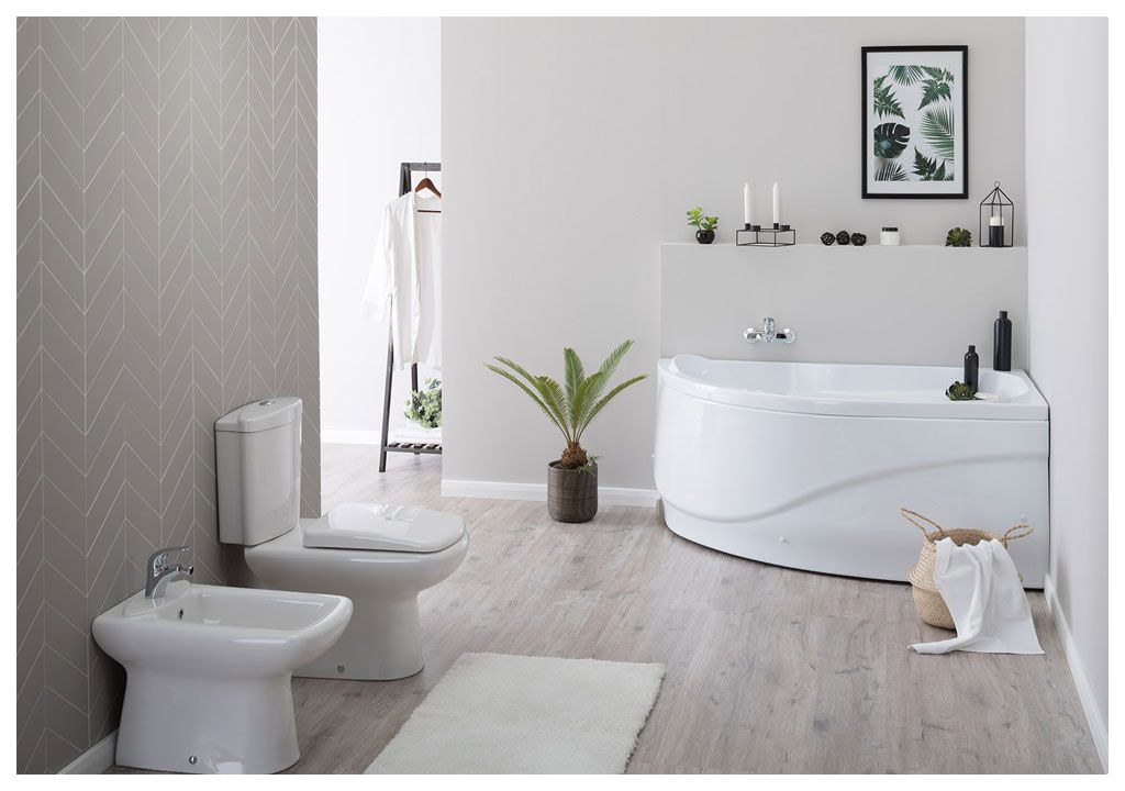 Акриловая ванна Aquanet Graciosa 150x90 R (каркас + смеситель Aquanet Practic 2 AF111-63B) 002039410017916200216780 - Вид №6