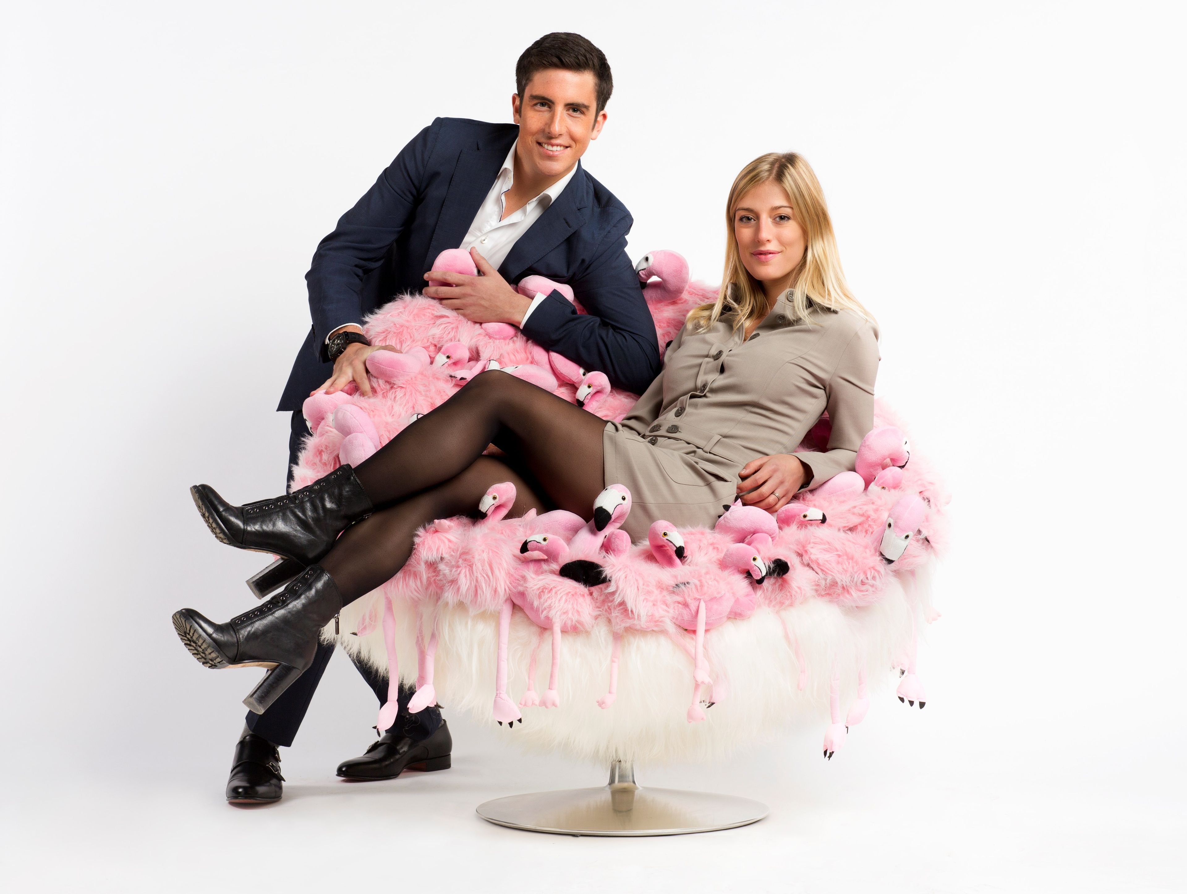 Полиэфирное кресло APCOLLECTION фламинго ARCH-00113686 - Вид №3