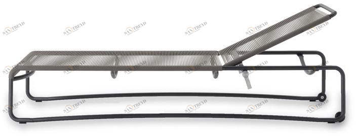 RODA Садовый лежак на колесиках Harp sun-id-1460889