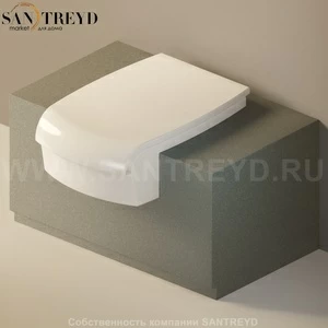 Flaminia UNA Консоль для унитаза или биде от 75 до 135 см серая UNA75WB.7037