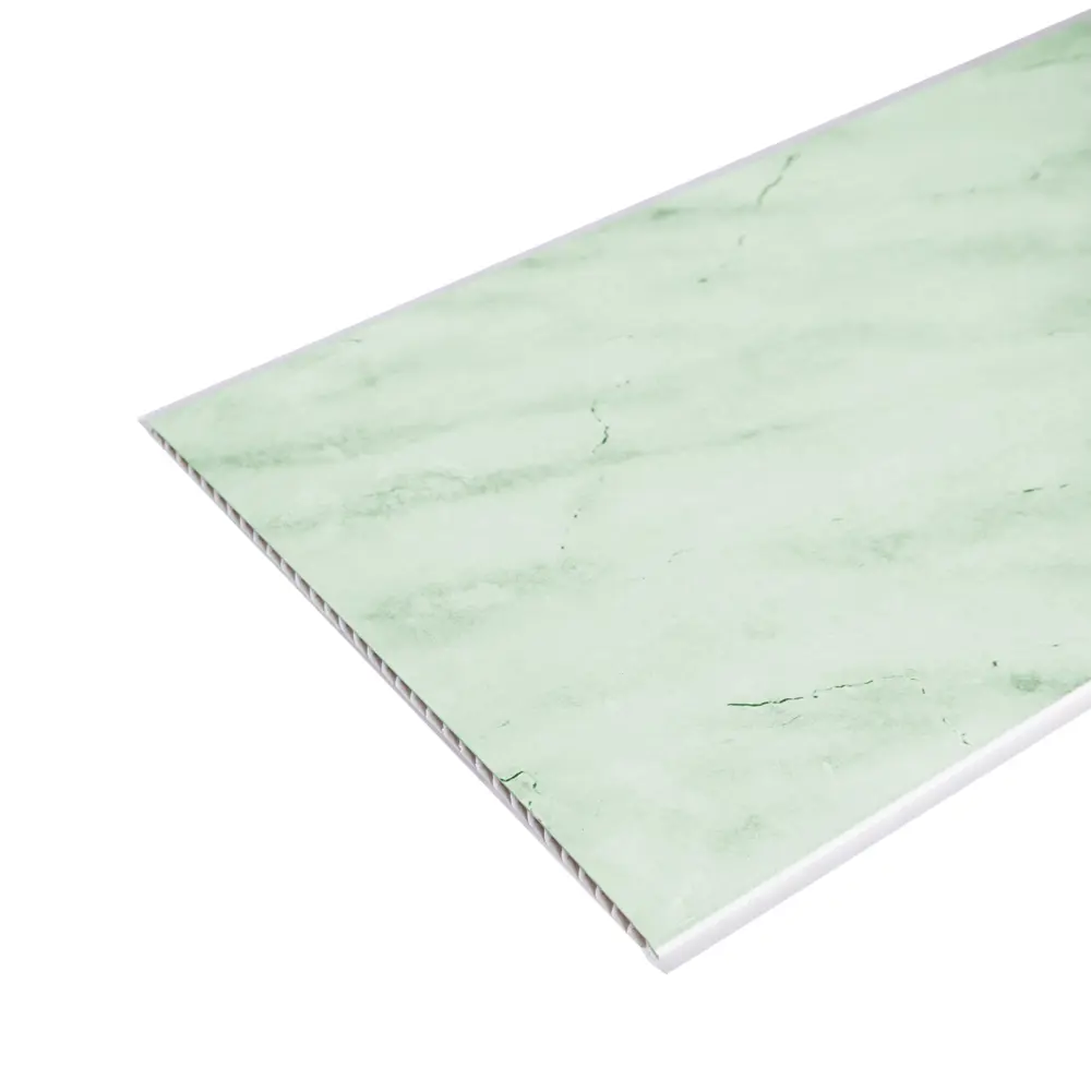 Стеновая панель ПВХ Мрамор зеленый 2700x250x5 мм 0.675 м² VENTA STLM-2075310 - Вид №2