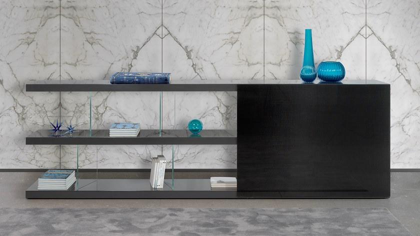 Reflex Открытый лакированный деревянный стеллаж Tango sun-id-1514815 - Вид №3