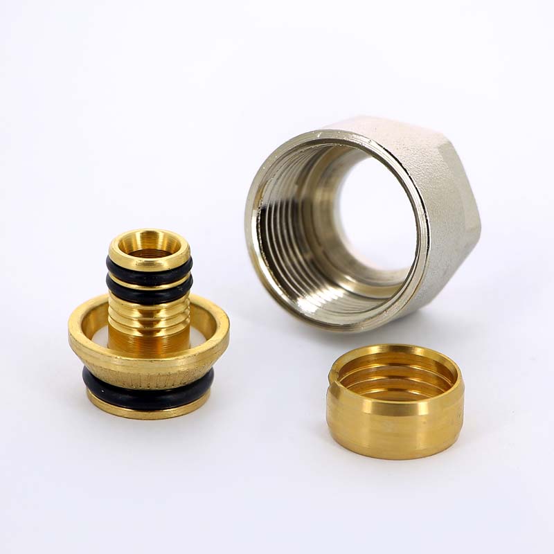 Соединитель обжим-В 20х3/4" EK никель евроконус WATTS 10000989 - Вид №1