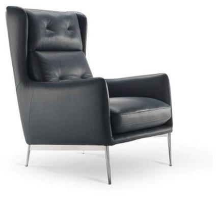 Natuzzi Кожаное кресло с подлокотниками sun-id-1354055 - Вид №1