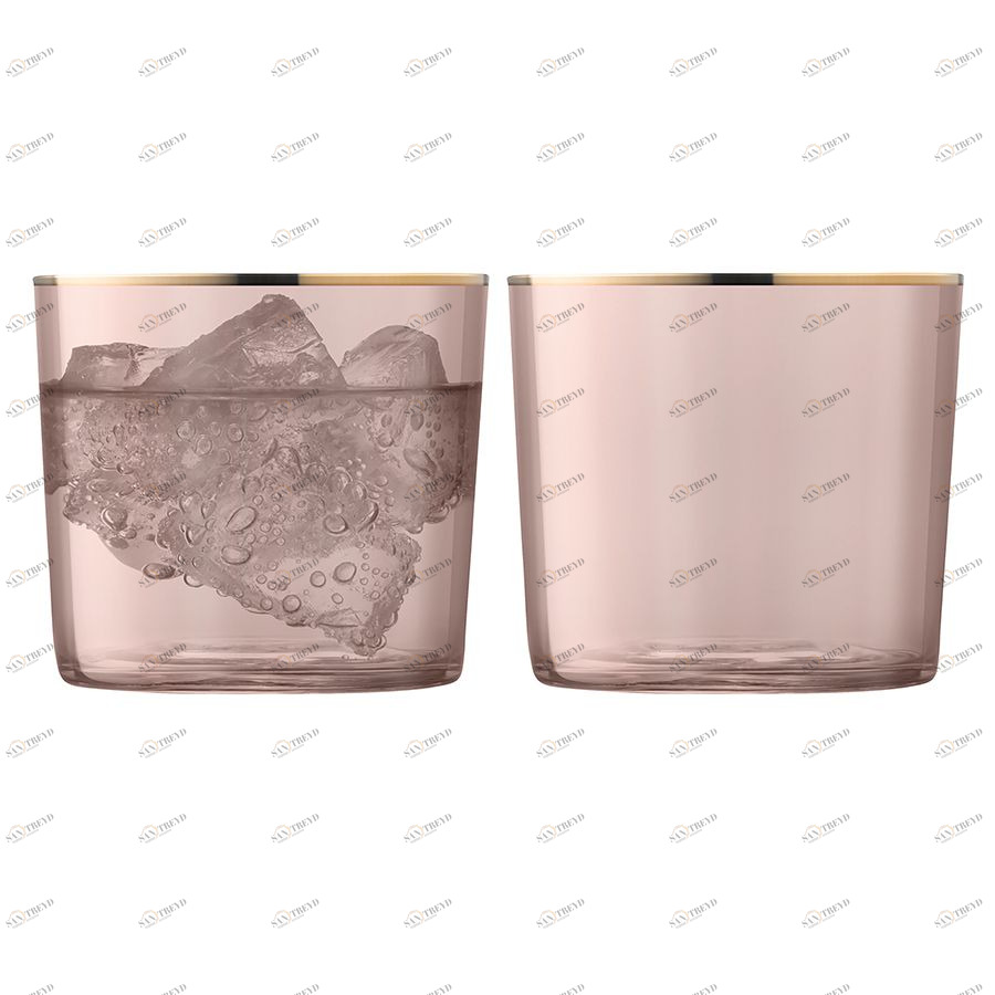 Набор из 2 стаканов Sorbet 310 мл коричневый LSA International G06009208