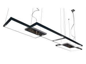 Металлический подвесной светильник