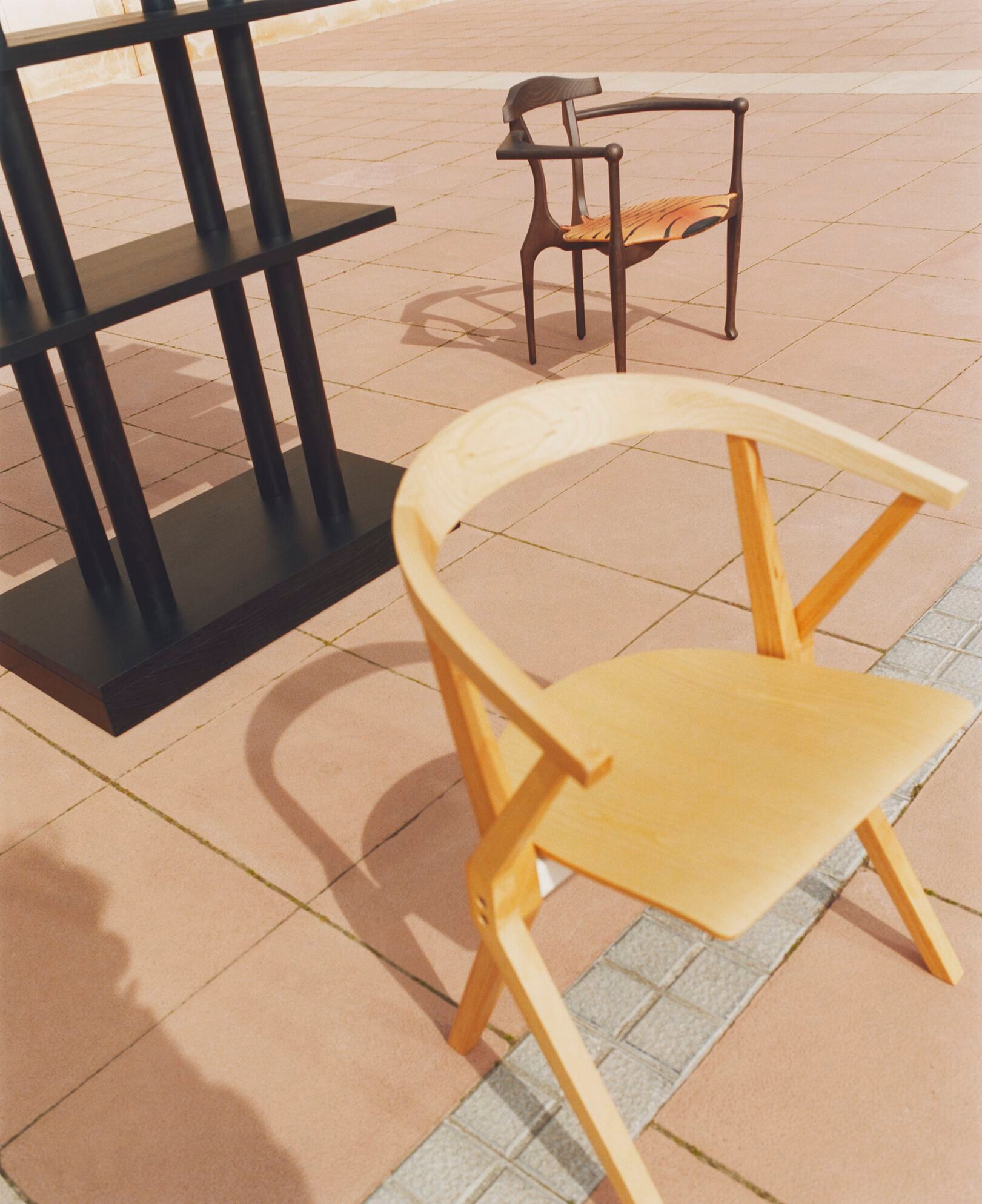 Деревянный складной стул с подлокотниками BD Barcelona CHAIR B ARCH-00114195 - Вид №10