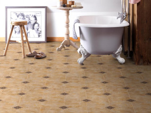 Виниловый пол с эффектом камня