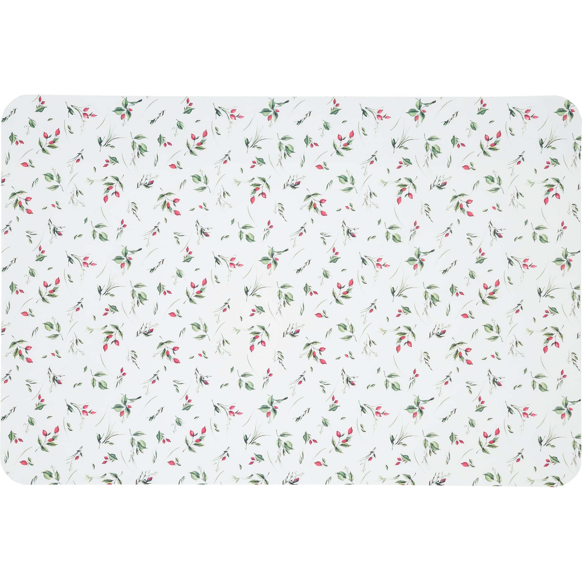 84841758 Салфетка-скатерть Карамук 60x90 см белая/зеленая/красная Santreyd 