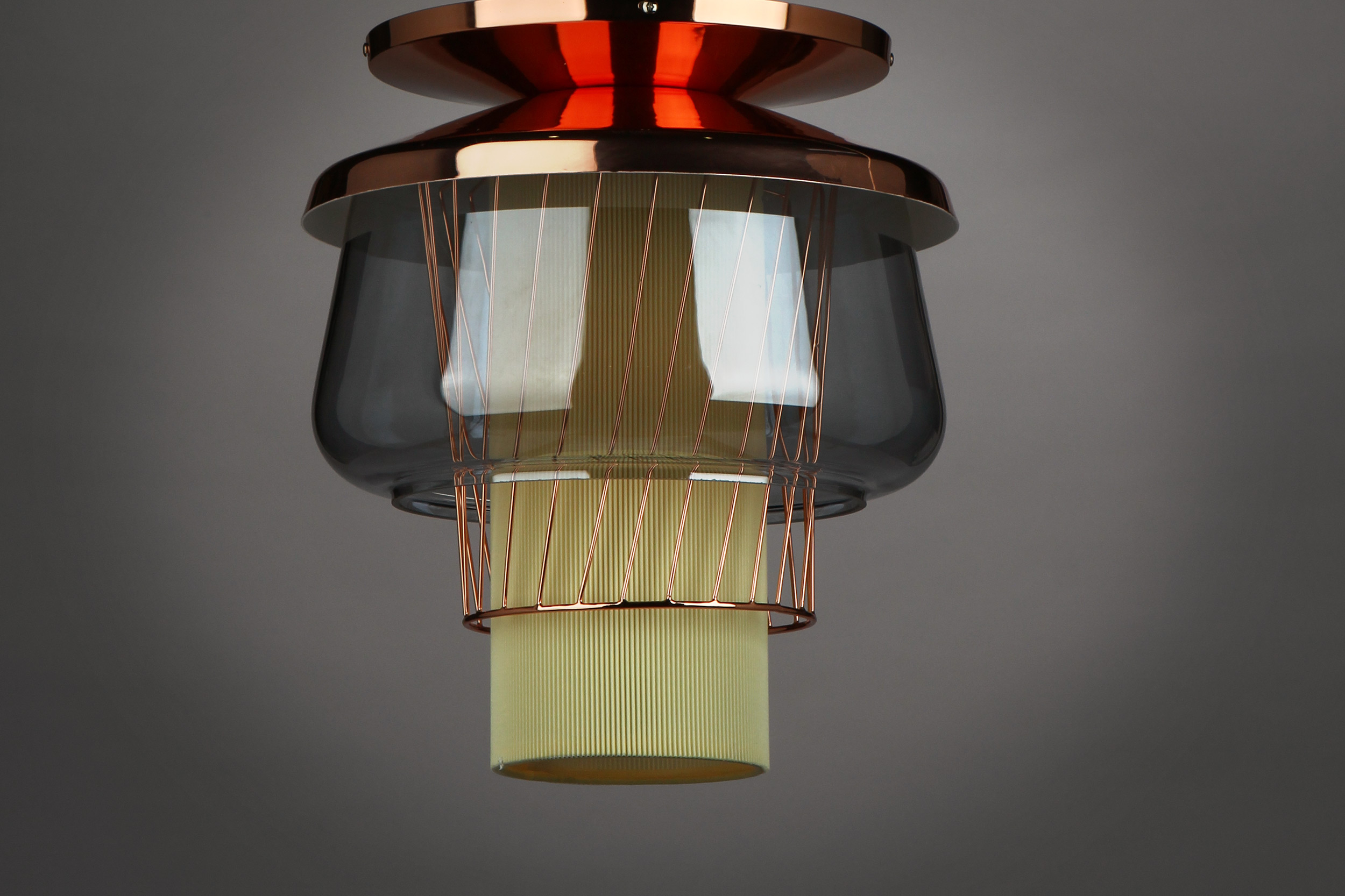 2000621334124 Потолочный светильник диаметр 46 ELECTRORETRO Silk Road - Вид №5