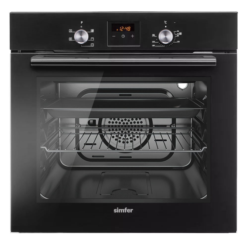 9125097 Электрический духовой шкаф Simfer B6EB56014 черный STDN-0084423