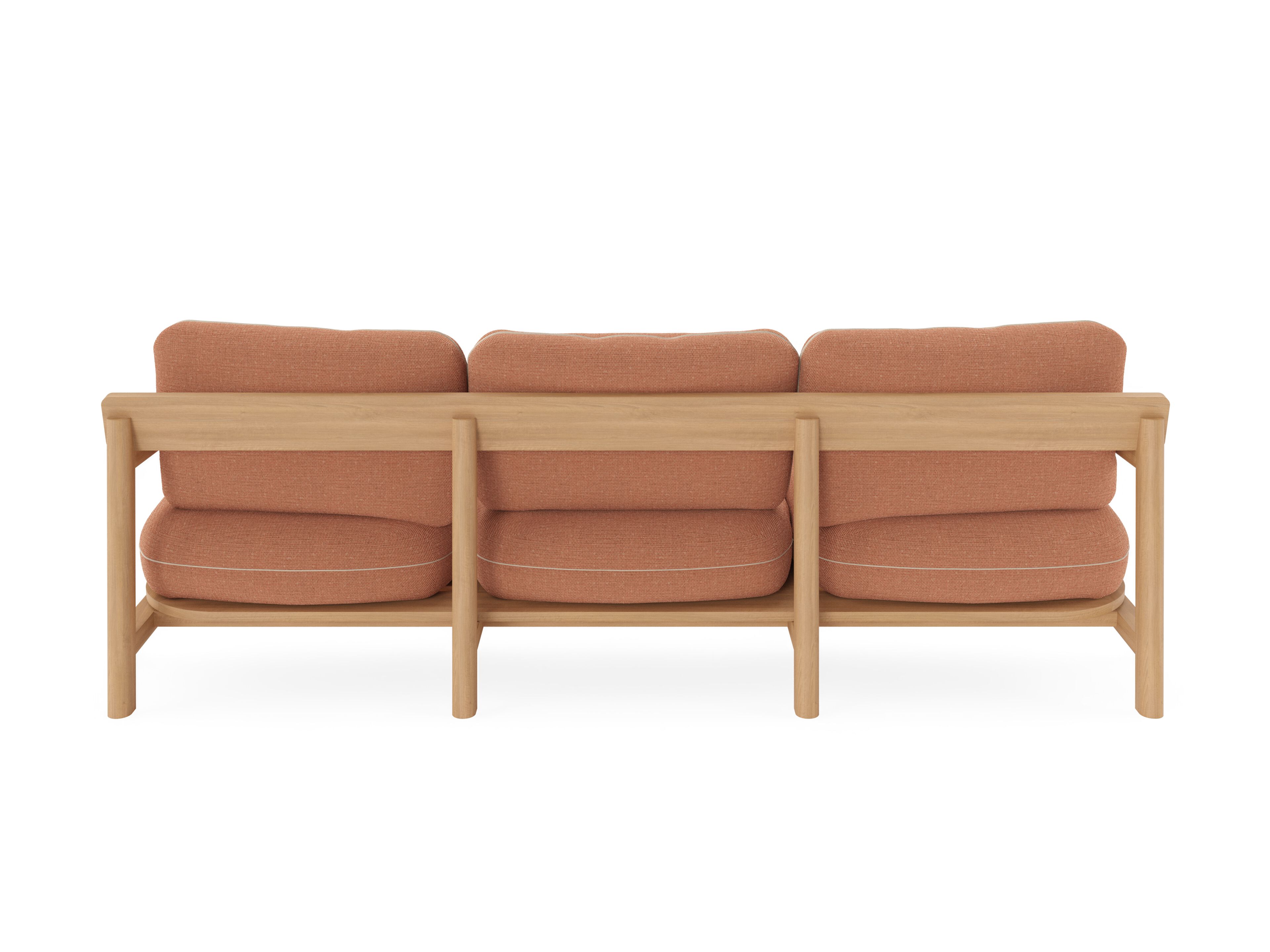 3-местный ТИК садовый диван с подушками Sunbrella FJAKA Oaza ARCH-00005143 - Вид №1