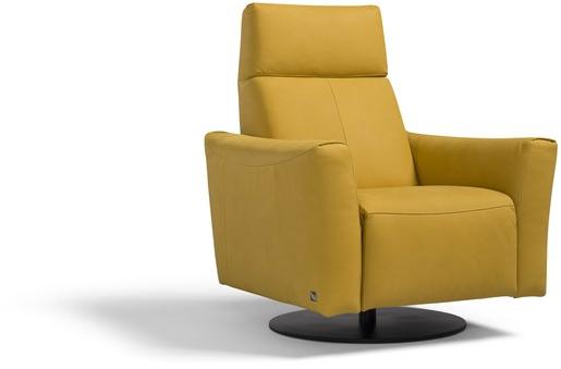 Egoitaliano Поворотное кожаное кресло с откидной спинкой sun-id-1467182 - Вид №1