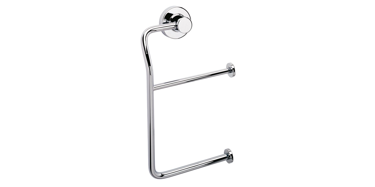 Sonia Держатель двойной для туалетной бумаги настенный Tecno Project Хром 116980 - Вид №1