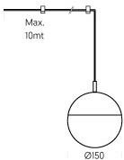 ONOK Lighting Светодиодный подвесной светильник на кабелях Balo sun-id-1425148 - Вид №14