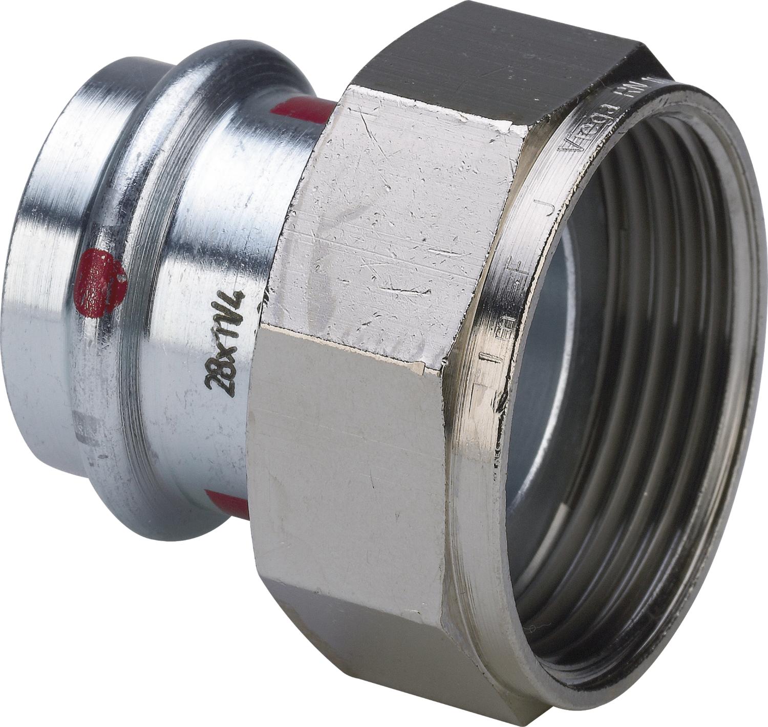 Viega Переход на резьбовые соединения Prestabo 1163 (601102) 601 102 - Вид №2