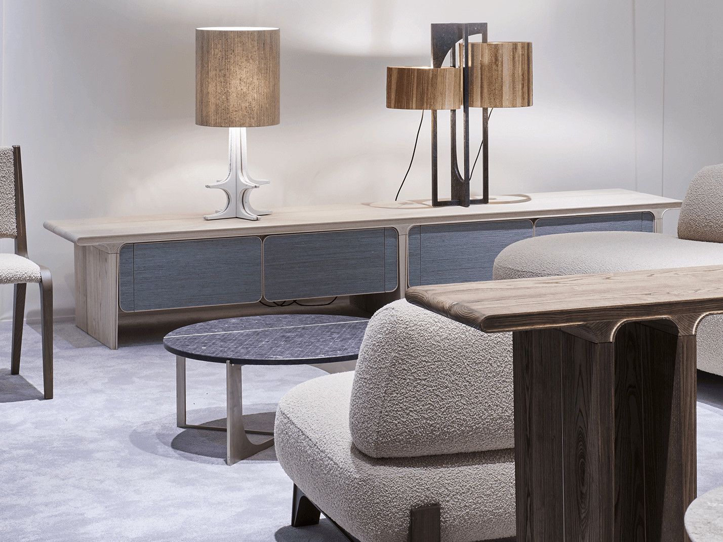 Керамическая и конопляная настольная лампа Paolo Castelli Greenkiss ARCH-00095304 - Вид №3