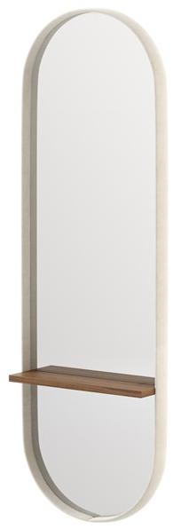 Domkapa Овальное зеркало с настенной полкой  Dke12  - Вид №2