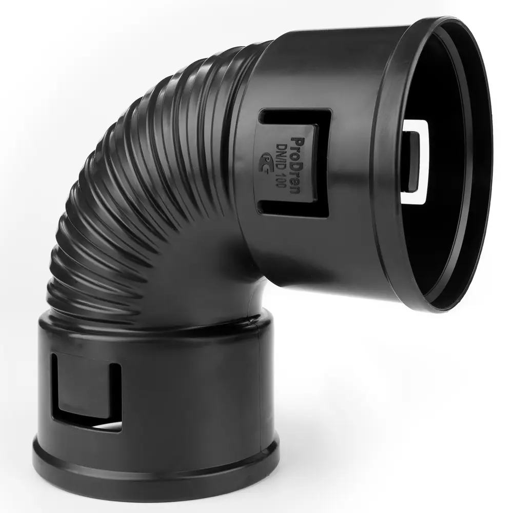 POLYTRON PRODREN - Отвод дренажный 110 мм для гофрированных труб 82305387 STLM-0024298