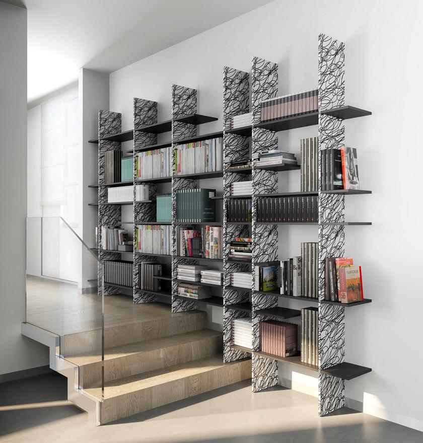 Книжный шкаф на заказ из высококачественной стали Santreyd sun-id-1461404 - Вид №4