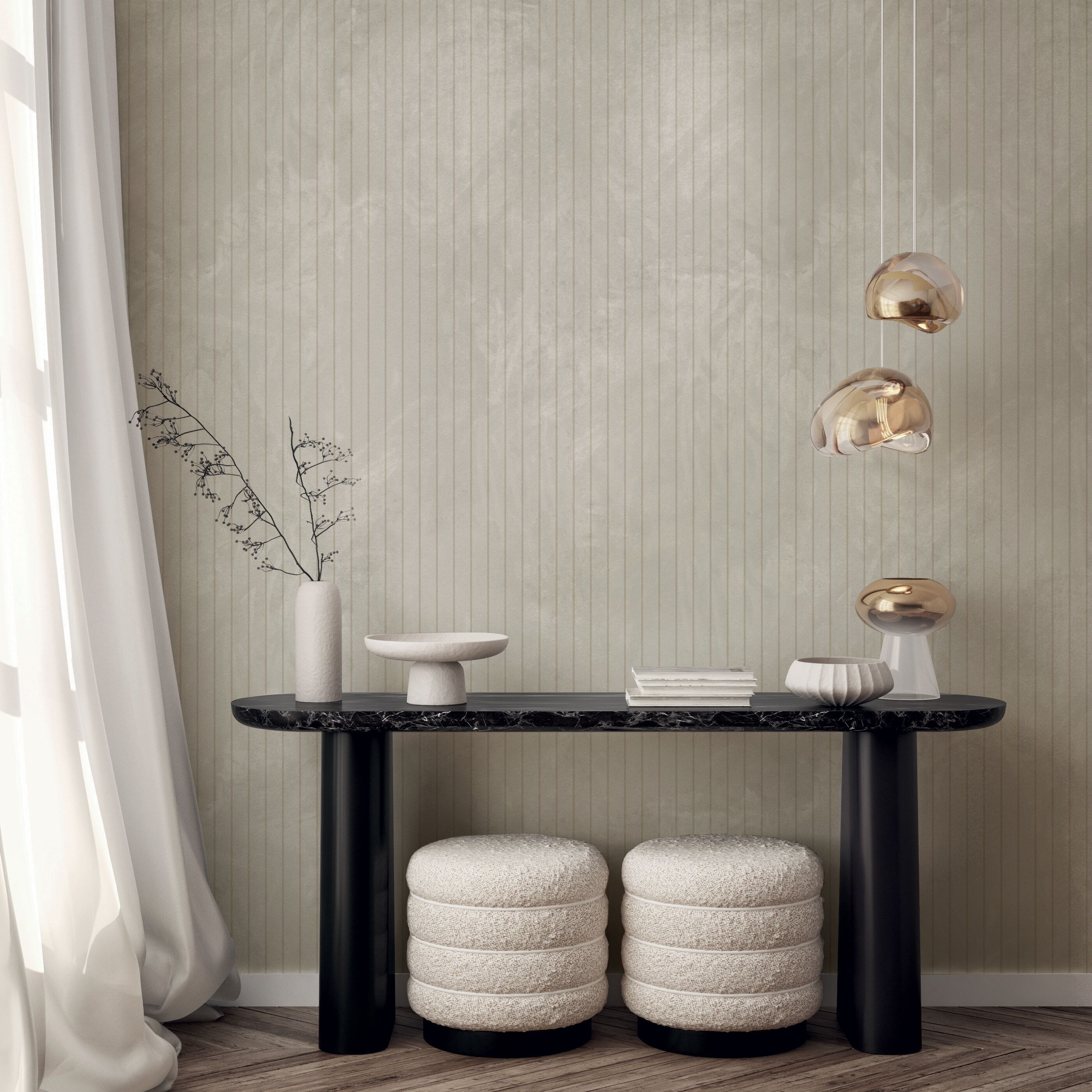 Обои с лазерной маркировкой на бархате TEXAM Королевский ARCH-00108631 - Вид №1