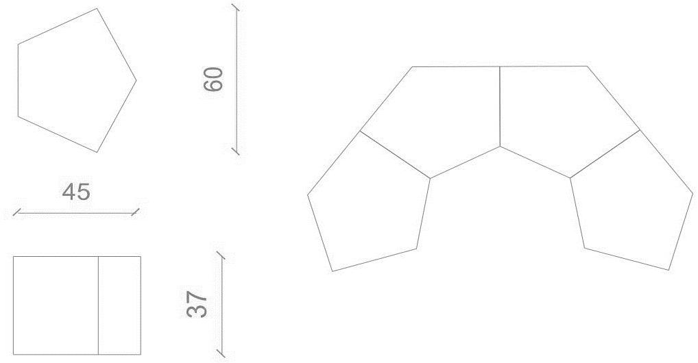 B&T Design Пуф из ткани sun-id-1430291 - Вид №3