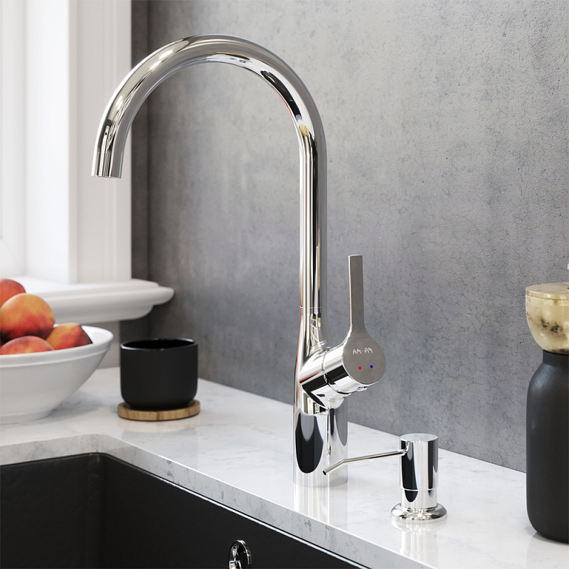 A8437100 кухонный диспенсер хром AM.PM X-Joy  - Вид №1