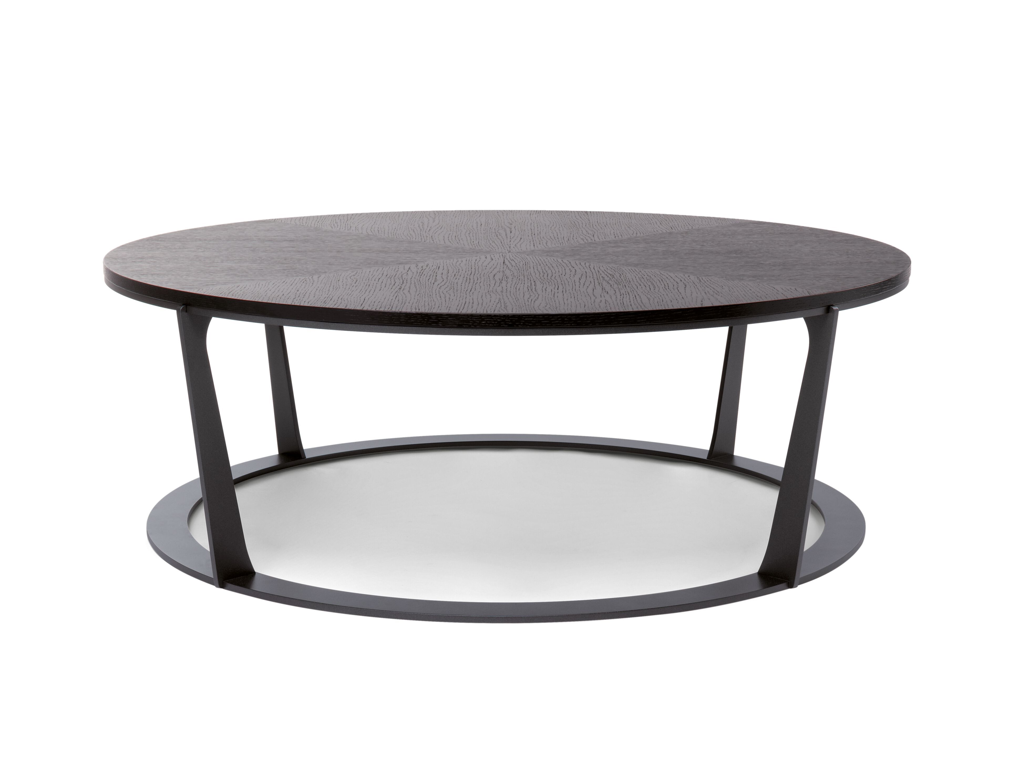 Круглый журнальный столик из шпона Riccardo Rivoli VASONE ARCH-00064654