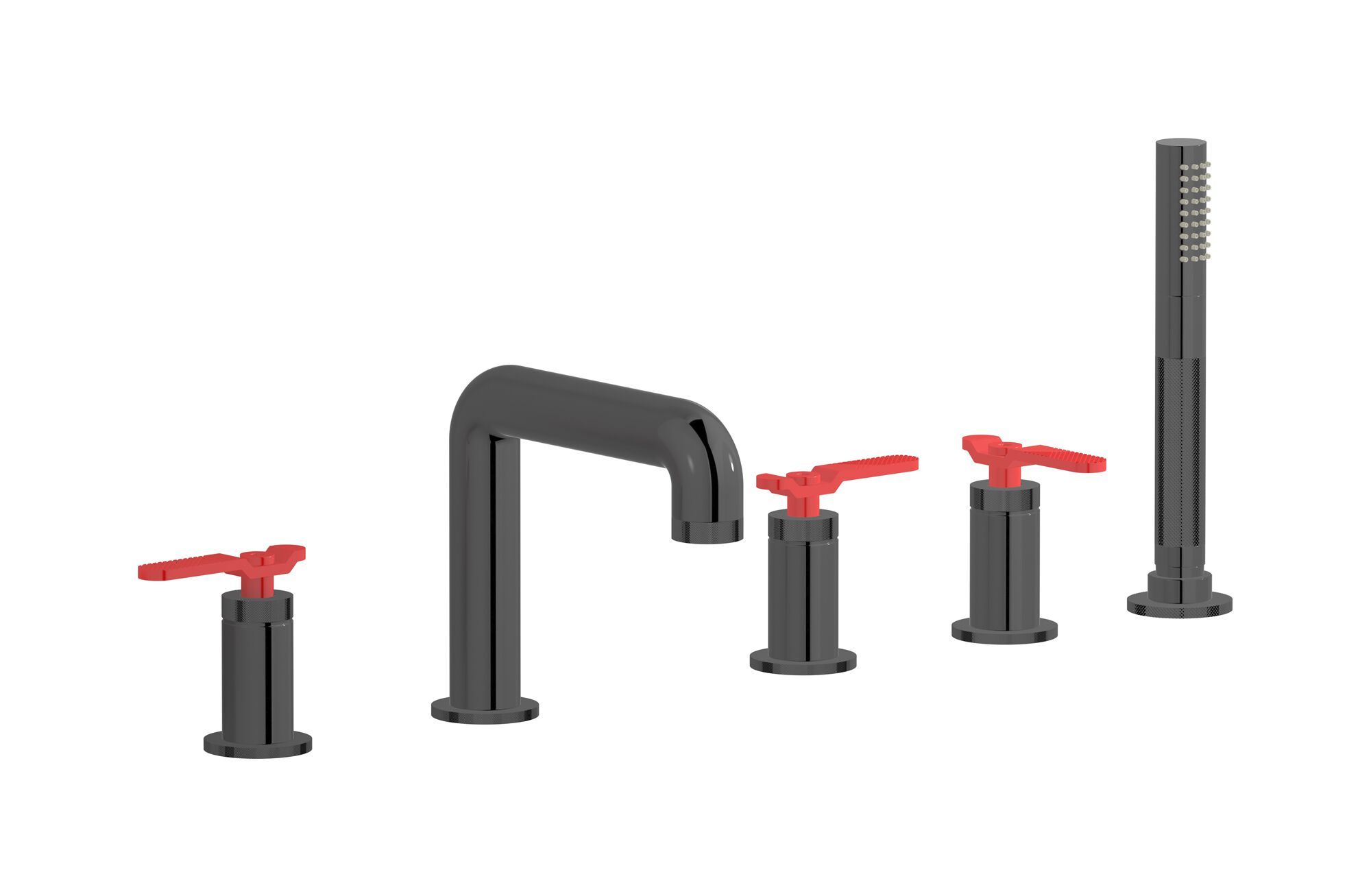 Встраиваемый смеситель для ванны с ручным душем IB Bold ARCH-00022655 - Вид №5