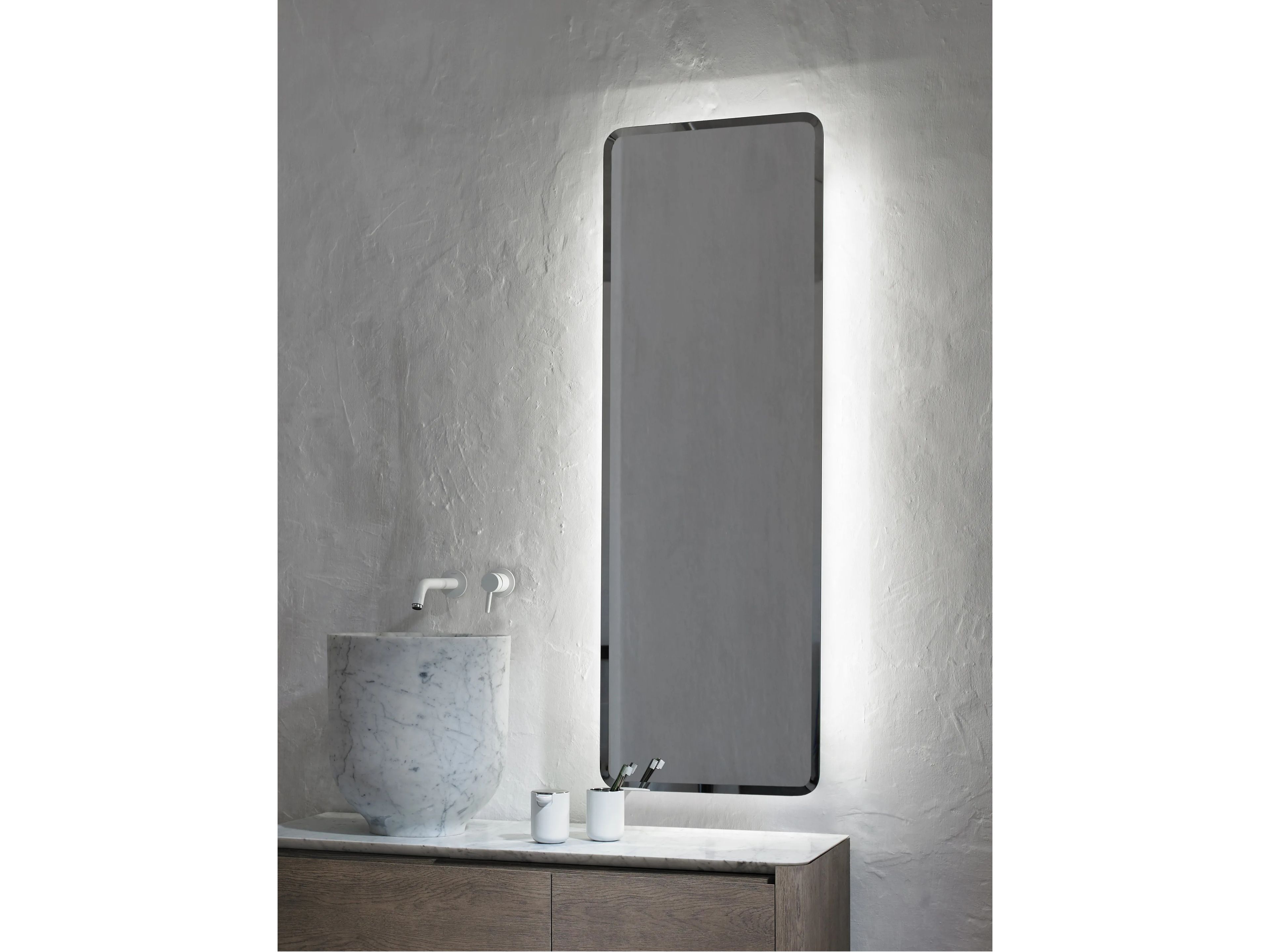 Прямоугольное зеркало со встроенным освещением для ванной комнаты Inbani ORIGIN ARCH-00051810 - Вид №5