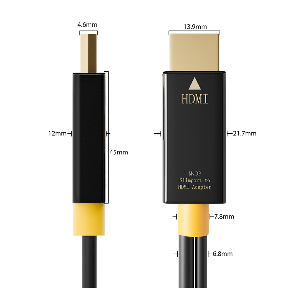 GCR-51151 кабель-адаптер mhl 2.0m microb 5pin + am в hdmi 2.0 Greenconnect Santreyd  - Вид №4