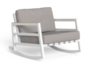 Кресло-качалка с подлокотниками