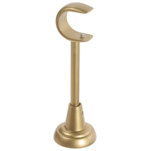 Держатель однорядный открытый 13.5 см цвет золото матовое