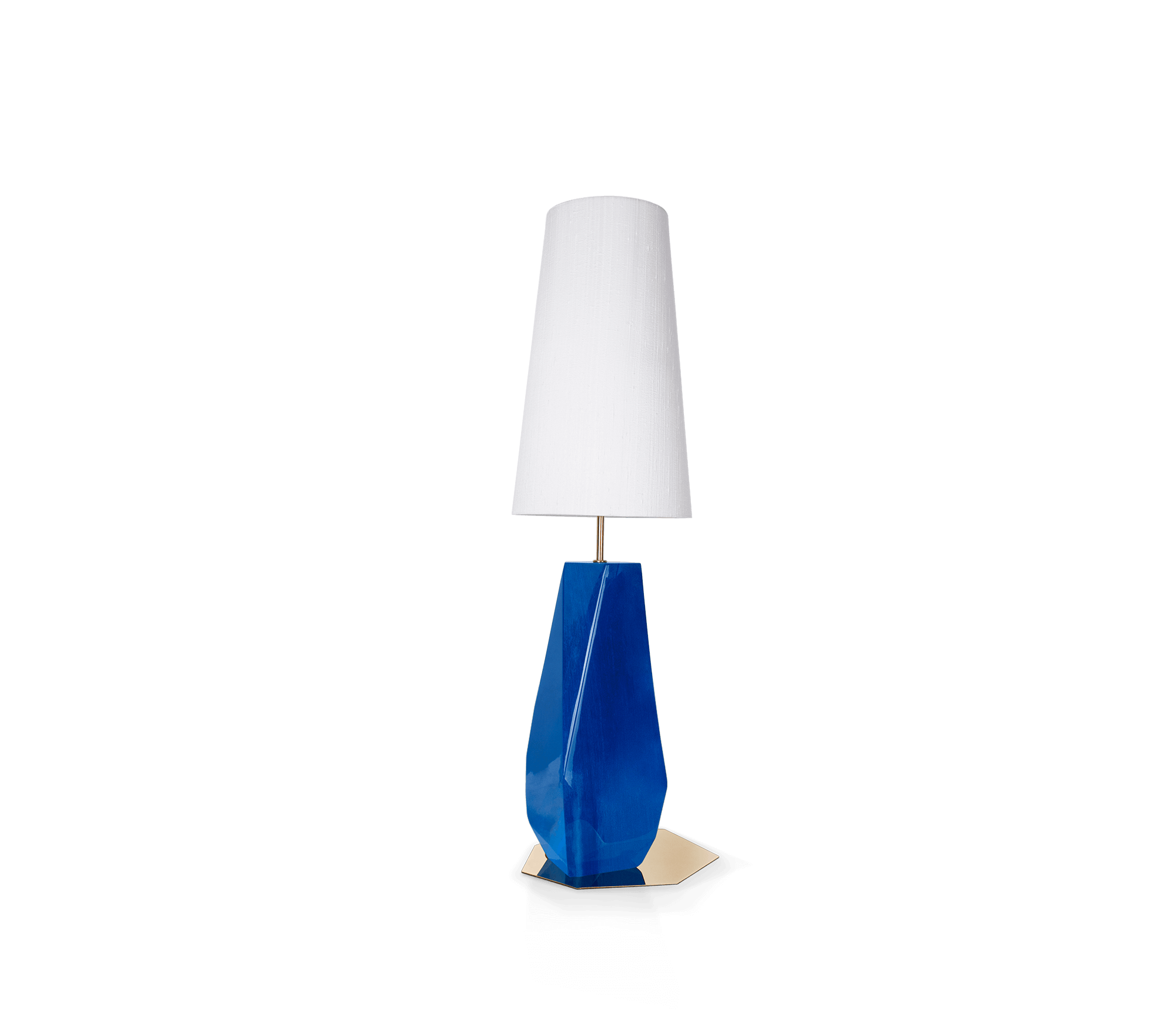 0-104 Почувствуй синюю настольную лампу Boca Do Lobo 