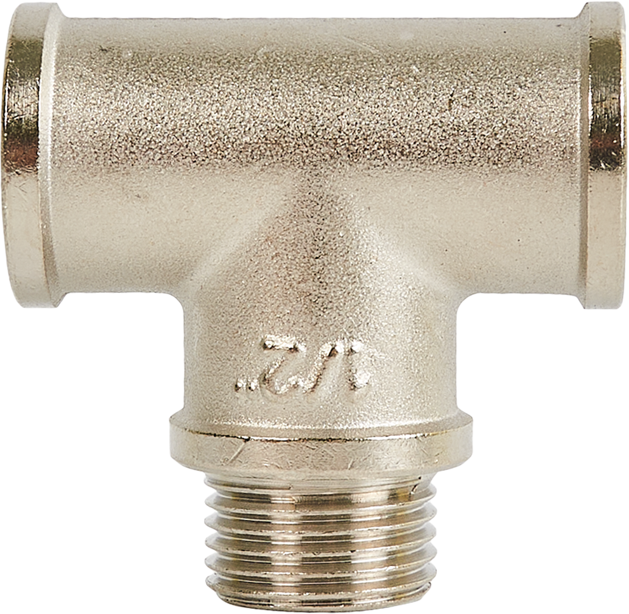 Тройник STOUT латунный 1/2" для водопроводных систем 83671413 STLM-0043295 - Вид №1