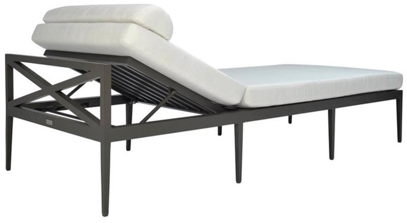 JANUS et Cie Садовый шезлонг из алюминия с порошковым покрытием Azimuth sun-id-1386025 - Вид №2