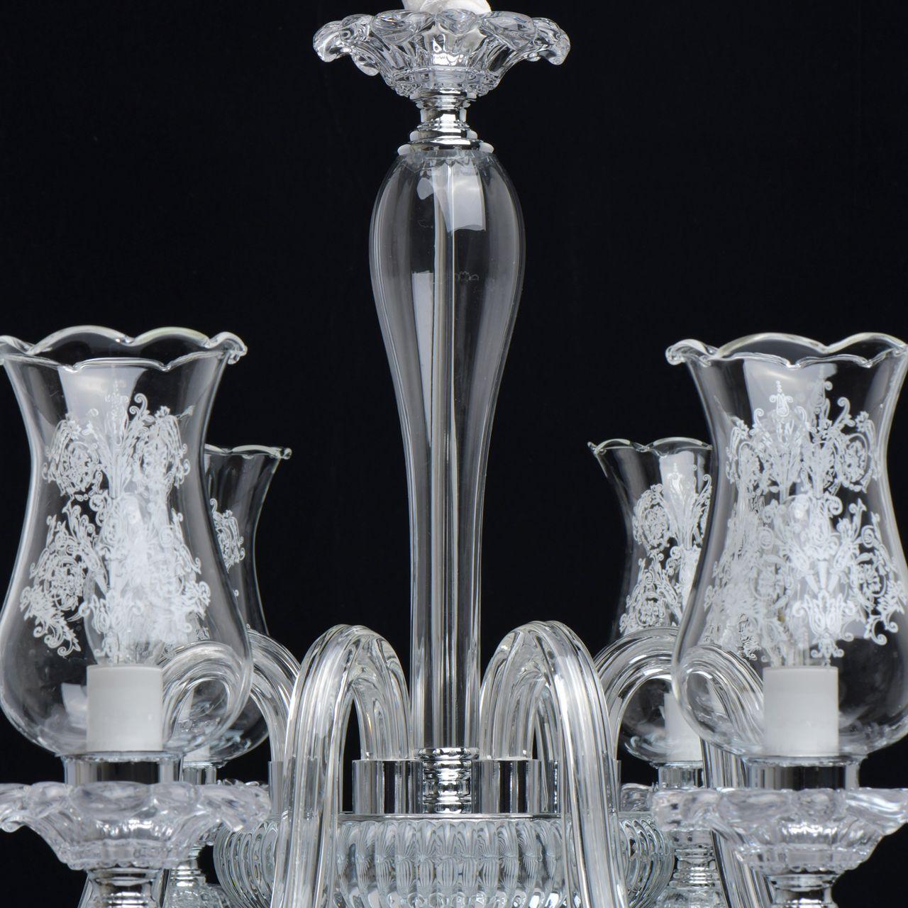 Подвесная люстра MW-Light Элла 483013908 MW-LIGHT ДИЗАЙНЕРСКИЕ, ЭЛЛА 285797 Хром  - Вид №3